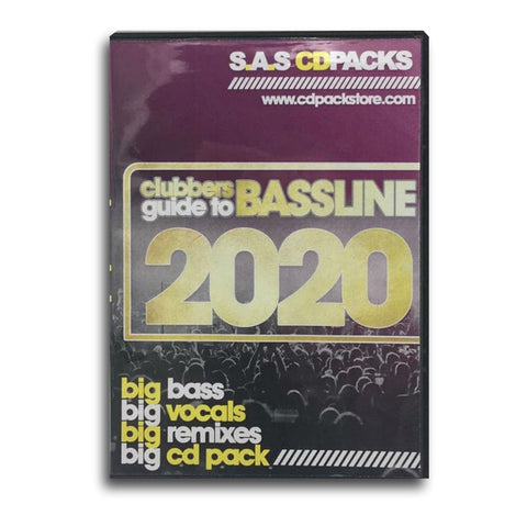 Clubbers Guide To Bassline 2020 - 4 x CD Pack