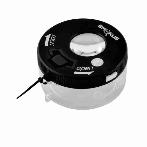 Smokus Focus - Jetpack Magnifying LED Storage Jar/Stash