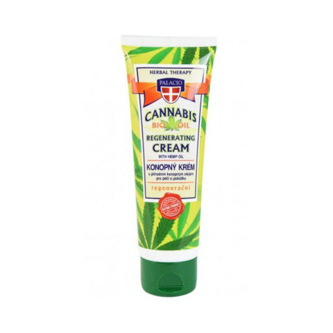 Palacino Herbal Therapy - Cannabis Hand Cream Tube 12% Cannabis Oil 125 ml - The JuicyJoint