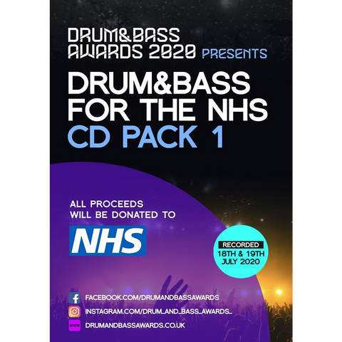 Drum & Bass Awards 2020 - Drum & Bass for the NHS - CD Pack 1