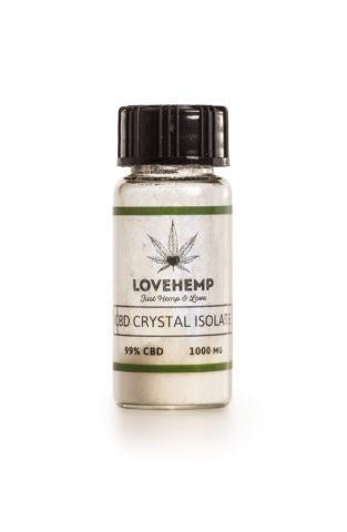Love Hemp™ 99% CBD Crystal Isolate - The JuicyJoint