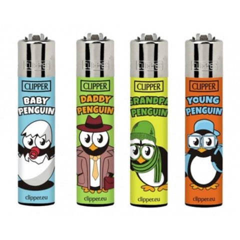 Clipper Lighters - Penguin Life
