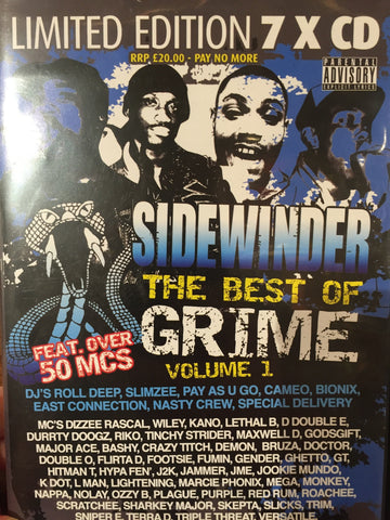 Sidewinder Presents The Best of Grime Vol 1- 7cd