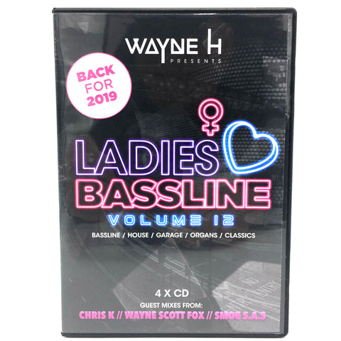 Wayne H Presents Ladies Bassline Volume 12 - 4 x CD Pack