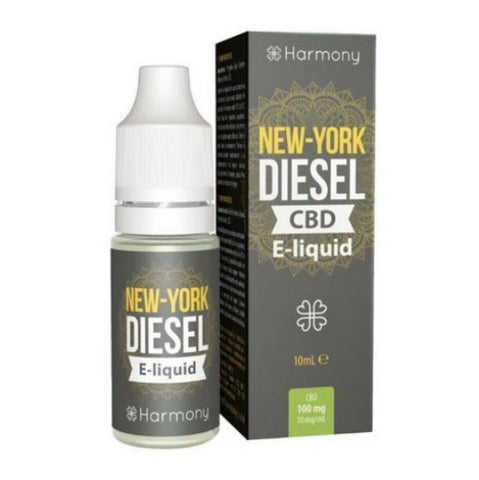 SALE!!! Harmony Cannabis Originals - New York Diesel Terpenes + CBD E-liquid 10ml