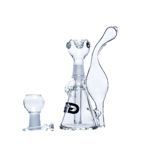 Grace Glass Bubbler Recycler - GB333 - The JuicyJoint