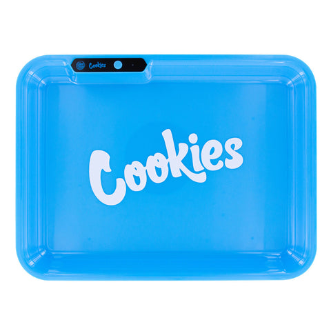 Cookies LED Glow Tray X  - USB Blue Rolling Tray