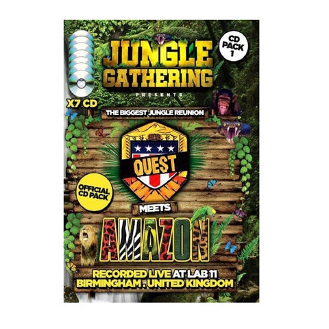 Jungle Gathering Presents - Quest Meets Amazon - CD Packs