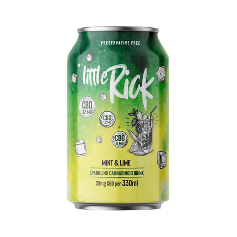 Little Rick - Sparkling 32mg CBD Drink - Various Flavours