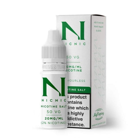 NicNic - 20mg Nicotine Salt 10ml Shot