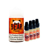Bear Flavors Pack of 4 x 10ml in 200ml Chubby Bottle (TPD Compliant) - The JuicyJoint