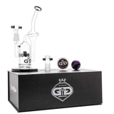 Grace Glass 25cm Ball Recycler Dab Oil Rig Bubbler Gift Set GB632 - The JuicyJoint
