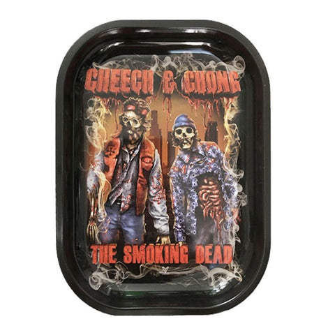 The Smoking Dead - Metal Rolling Tray by V Syndicate