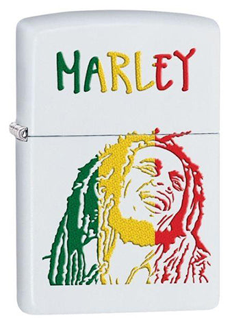 Zippo Bob Marley Red Gold and Green